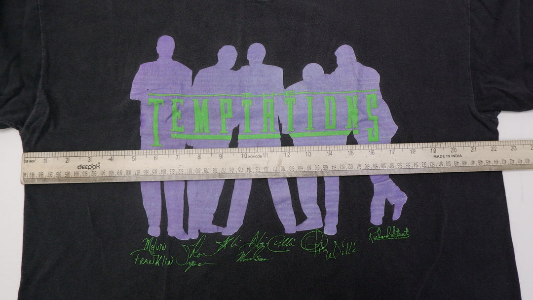 Vintage The Temptations R&B Soul Music Group Single Stitch T-shirt