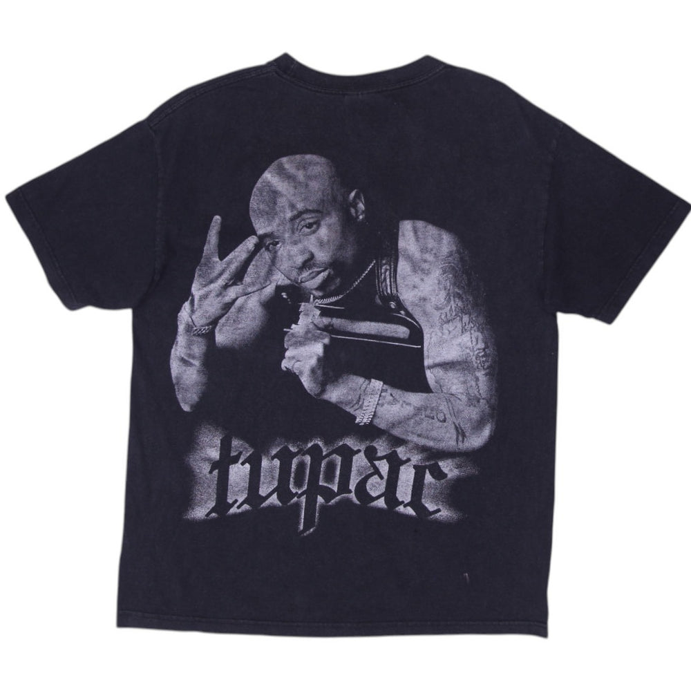 Vintage Tupac Shakur Double Sided Graphic T-Shirt Size L | Migration_T-Shirts - Side View | Fashion Rerun