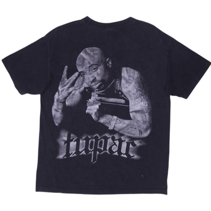 Vintage Tupac Shakur Double Sided Graphic T-Shirt Size L | Migration_T-Shirts - Side View | Fashion Rerun