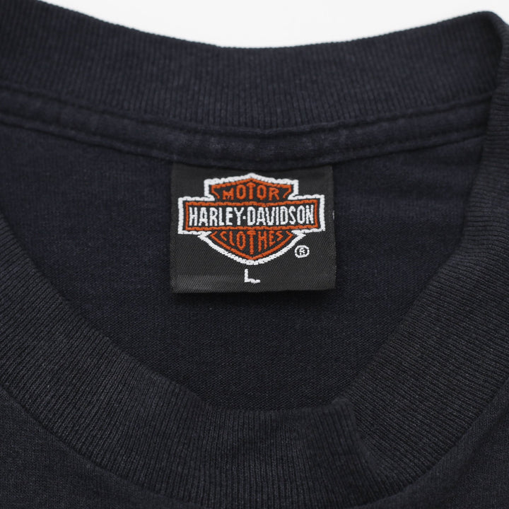 Vintage 1991 Vintage Harley Davidson 3D Emblem T-shirt Size L
