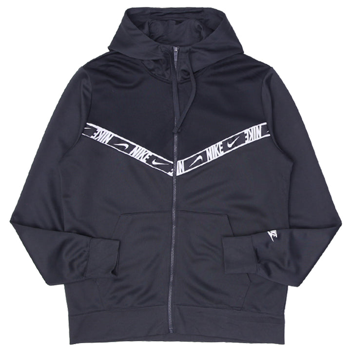 Mens Nike Logo Zip Up Pullover Hoodie