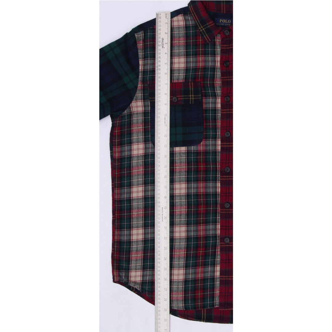 Mens Polo Ralph Lauren Flannel Classic Fit Long Sleeve Shirt