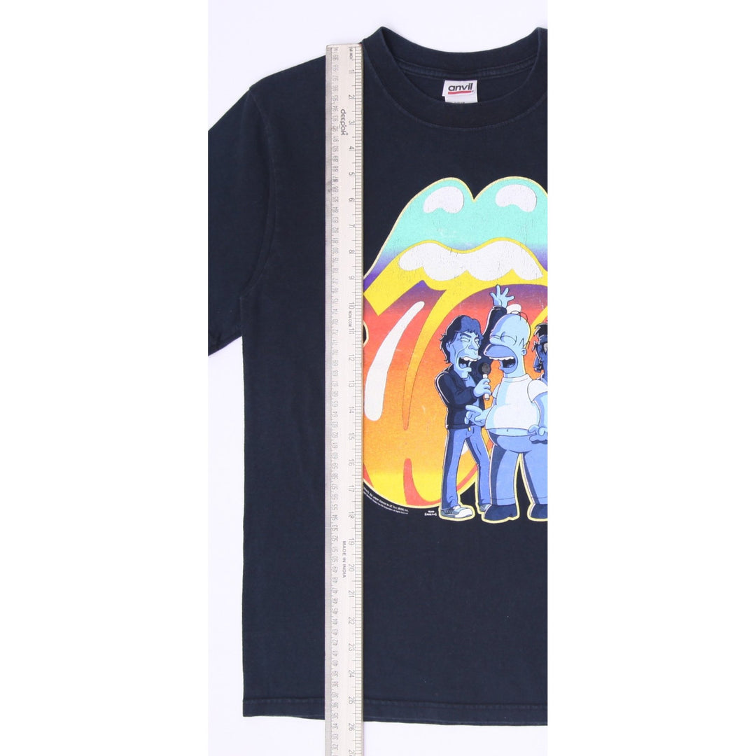 Vintage 2002 The Simpsons x The Rolling Stones  T-Shirt Size S
