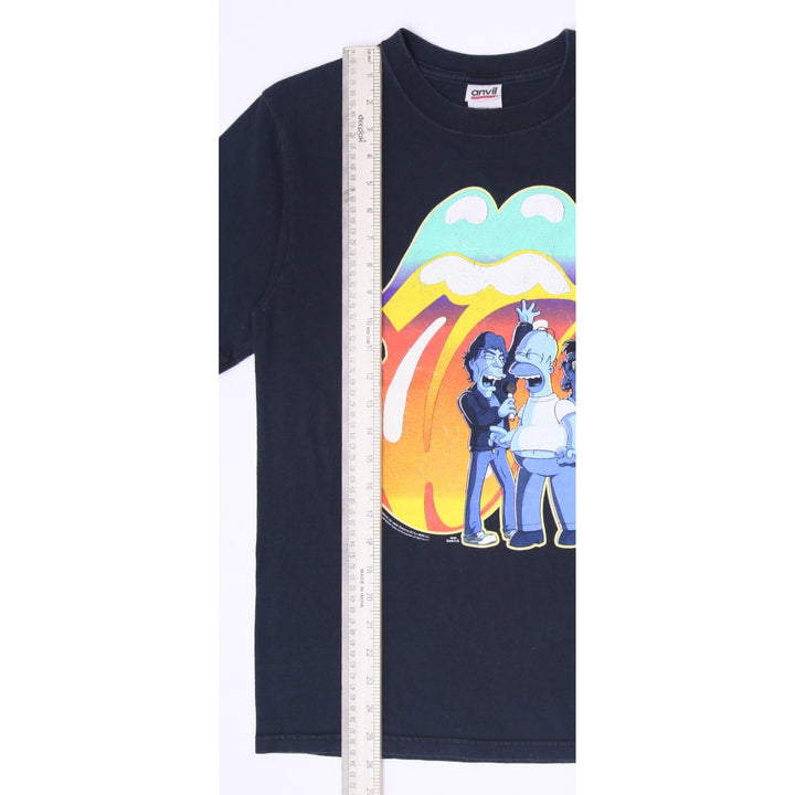 Vintage 2002 The Simpsons x The Rolling Stones  T-Shirt Size S