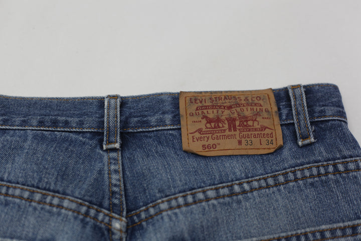Vintage Levis 560 Loose Fit Tapered leg Jeans