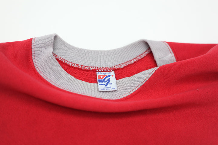 Vintage Chicago Bulls Embroidered Sweatshirt Made in USA