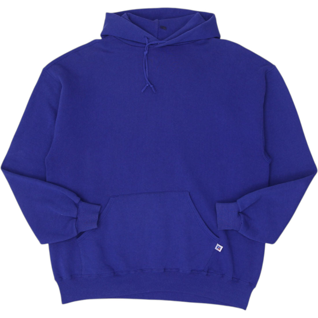 Shop Vintage Russell Athletic Hoodie Blue Pullover Made In USA XL