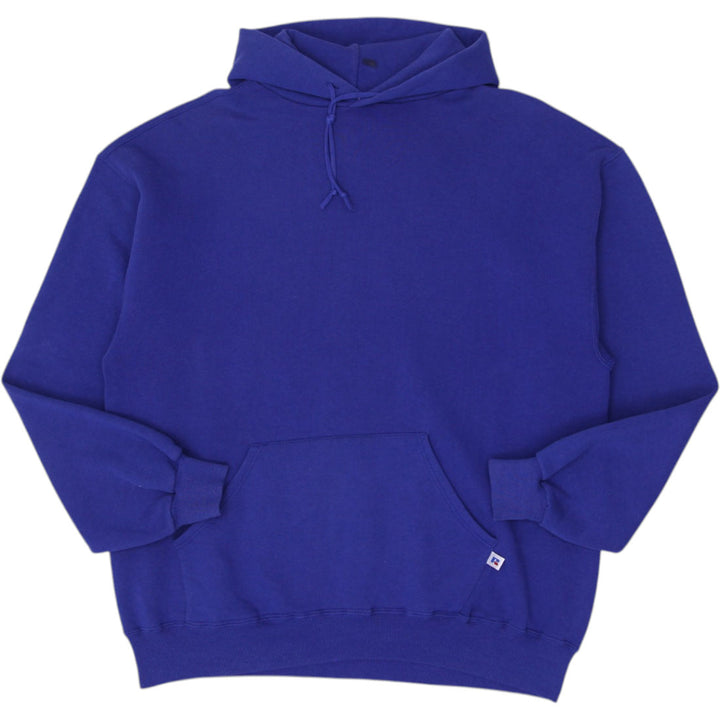 Vintage Russell Athletic Hoodie Blue Pullover Made In USA XL