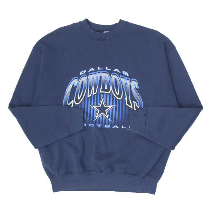 1995 Vintage Salem Dallas Cowboys Football Crewneck Sweatshirt Made In USA