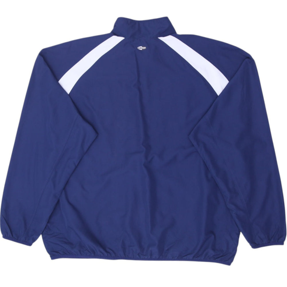 Vintage Mens Adidas Track Jacket Navy Full Zip Sportswear XL | Migration_Jackets - Side View | Fashion Rerun