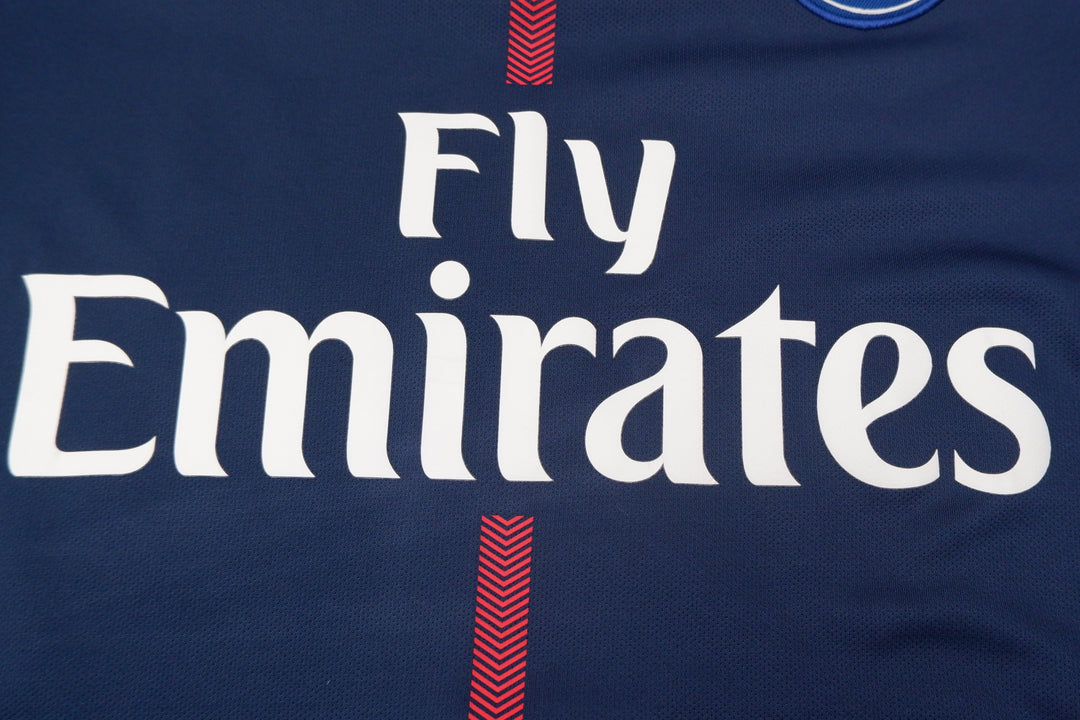 Mens Paris Saint Germain 2017 2018 Home Football Shirt Nike PSG Jersey