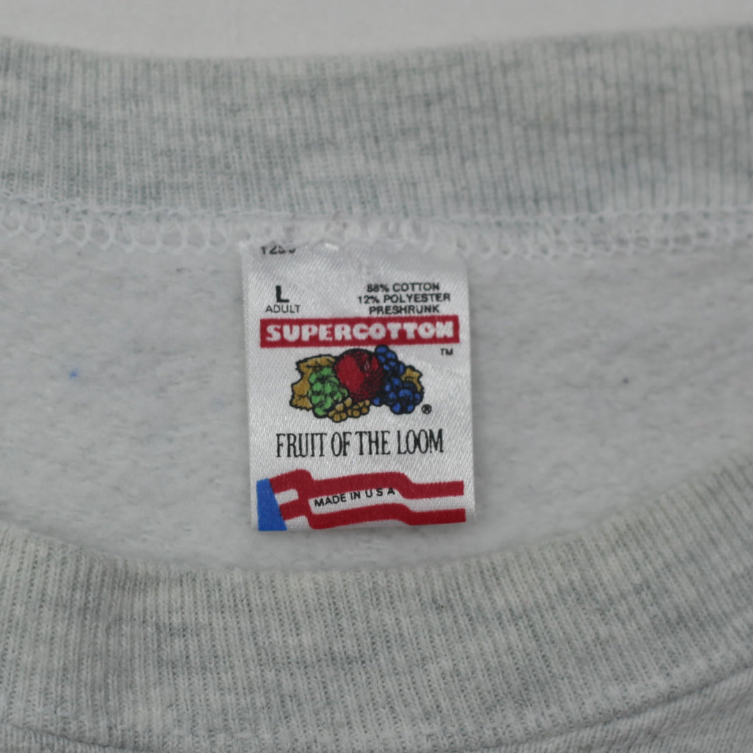Vintage Fruit of the Loom Ohio Buckeyes State Crewneck Sweatshirt Made In USA Size L - Fashion Rerun Vintage Migration_Sweaters