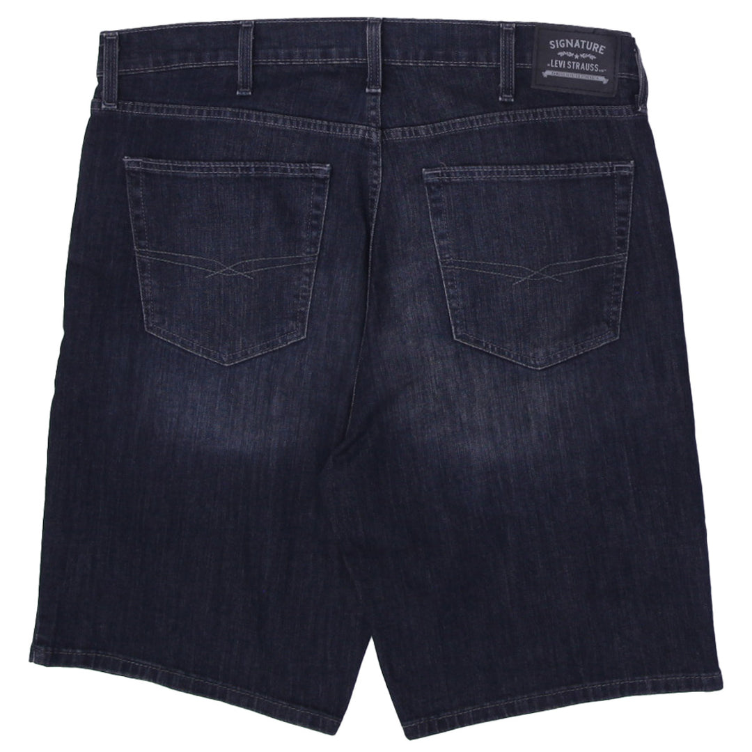 Mens Signature By Levi Strauss & Co Athletic Denim Shorts