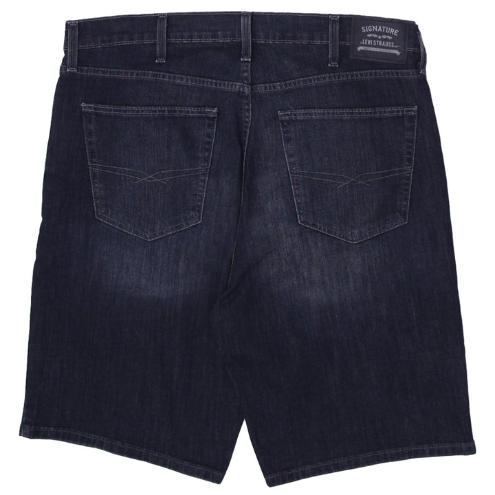 Mens Signature By Levi Strauss & Co Athletic Denim Shorts