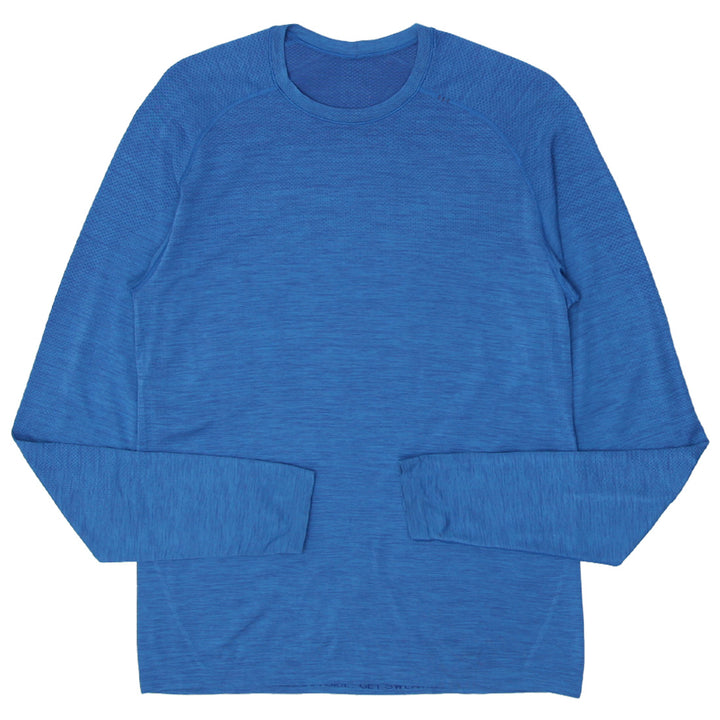 Mens Lululemon Long Sleeve T-Shirt - Fashion Rerun Vintage Migration_T-Shirt