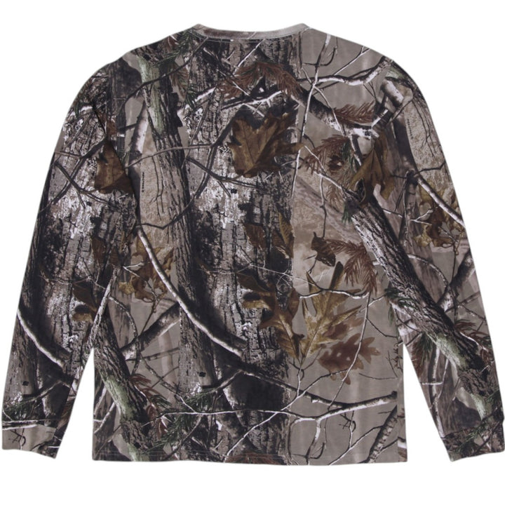 Mens Realtree Camo Long Sleeve T-Shirt