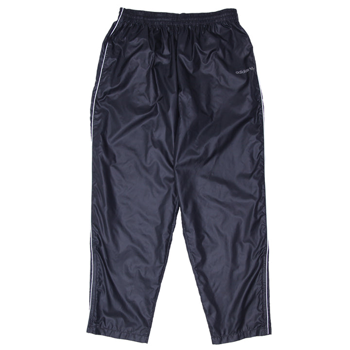 Vintage Adidas Waterproof Track Pants Black - Fashion Rerun Vintage Migration_Pants