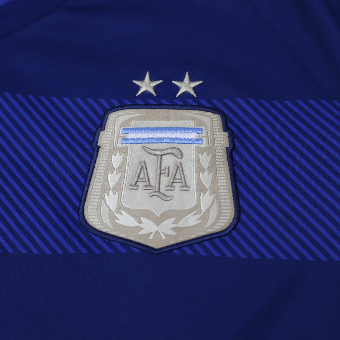 Mens Adidas Argentina 2014 Away Football Jersey Di Maria #7 Size L World Cup