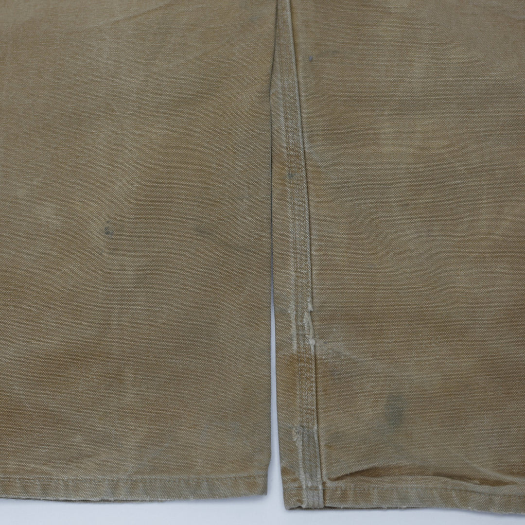 Vintage Made in USA Carhartt B01-BRN Loose Original Fit Double Knee Pants