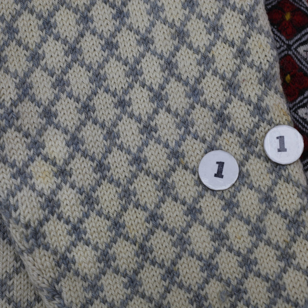Vintage Dale of Norway Ladies Cardigan Sweater Small Wool Fair Isle Pewter Clasp | Migration_Knitwear & Sweat | Fashion Rerun
