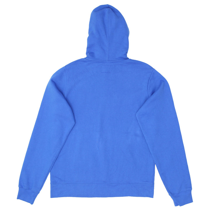 Mens Champion Spell Out Pullover Hoodie Blue - Fashion Rerun Vintage Migration_Sweaters