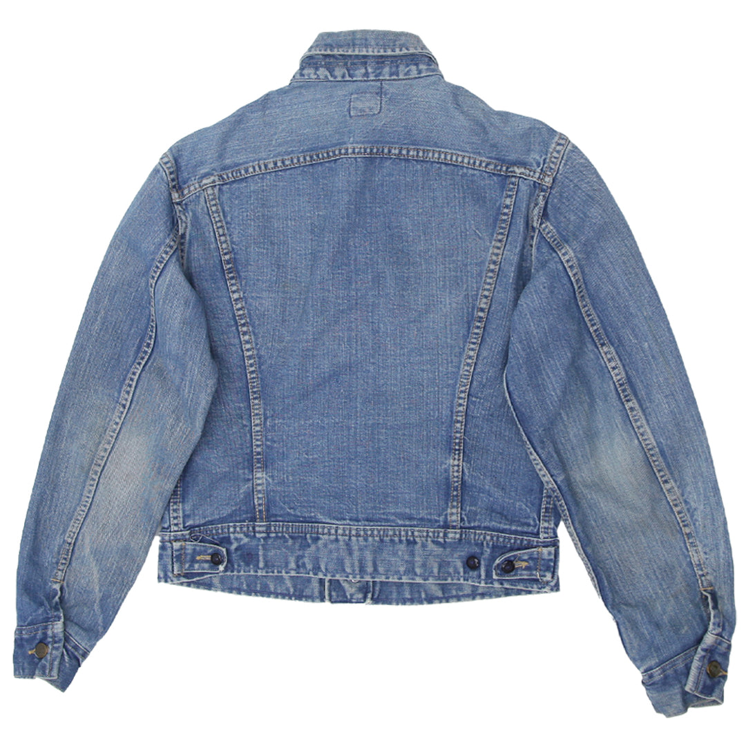 Vintage Lee Riders Unisex Denim Jacket -Size 38 100% Cotton Distressed - Fashion Rerun Vintage Migration_Jacket