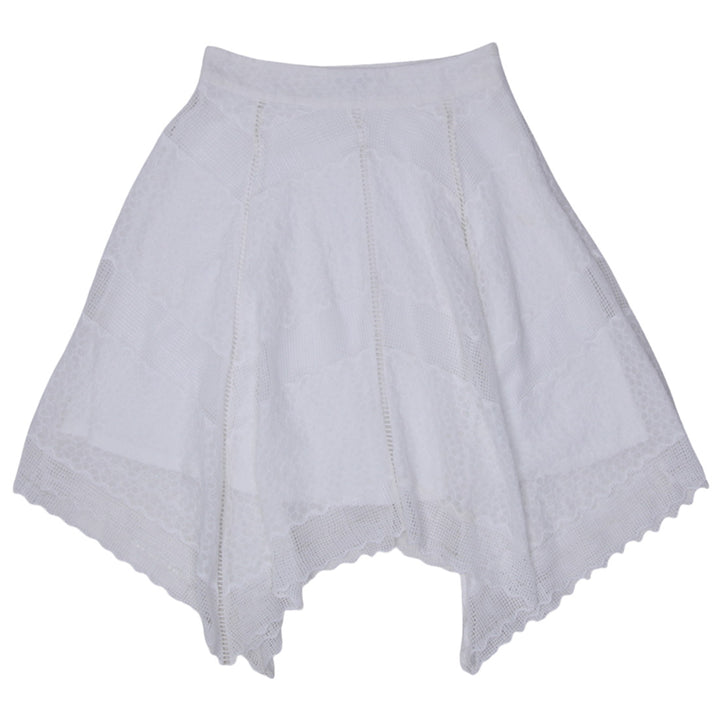 Y2K Ladies Annabella White Hanky Skirt