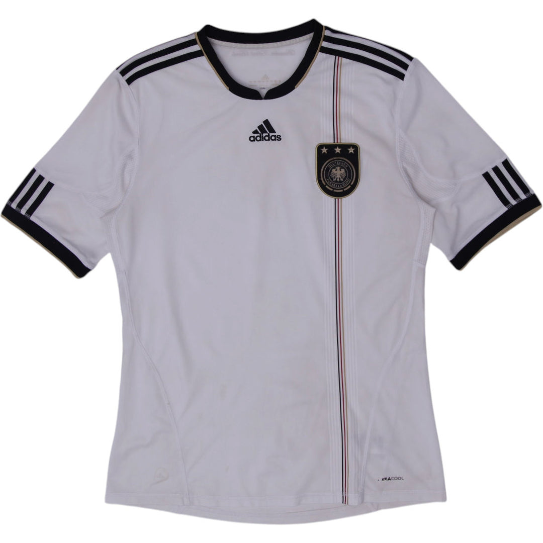 Mens Adidas 2010-11 Germany Soccer Jersey White Team Size M