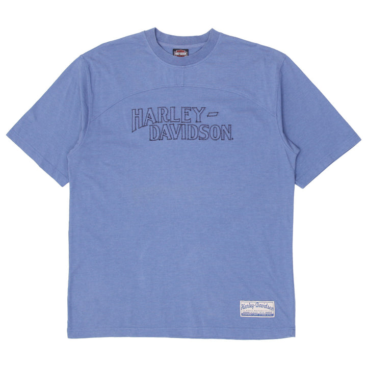 Mens Embroidered Harley Davidson Logo T-Shirt