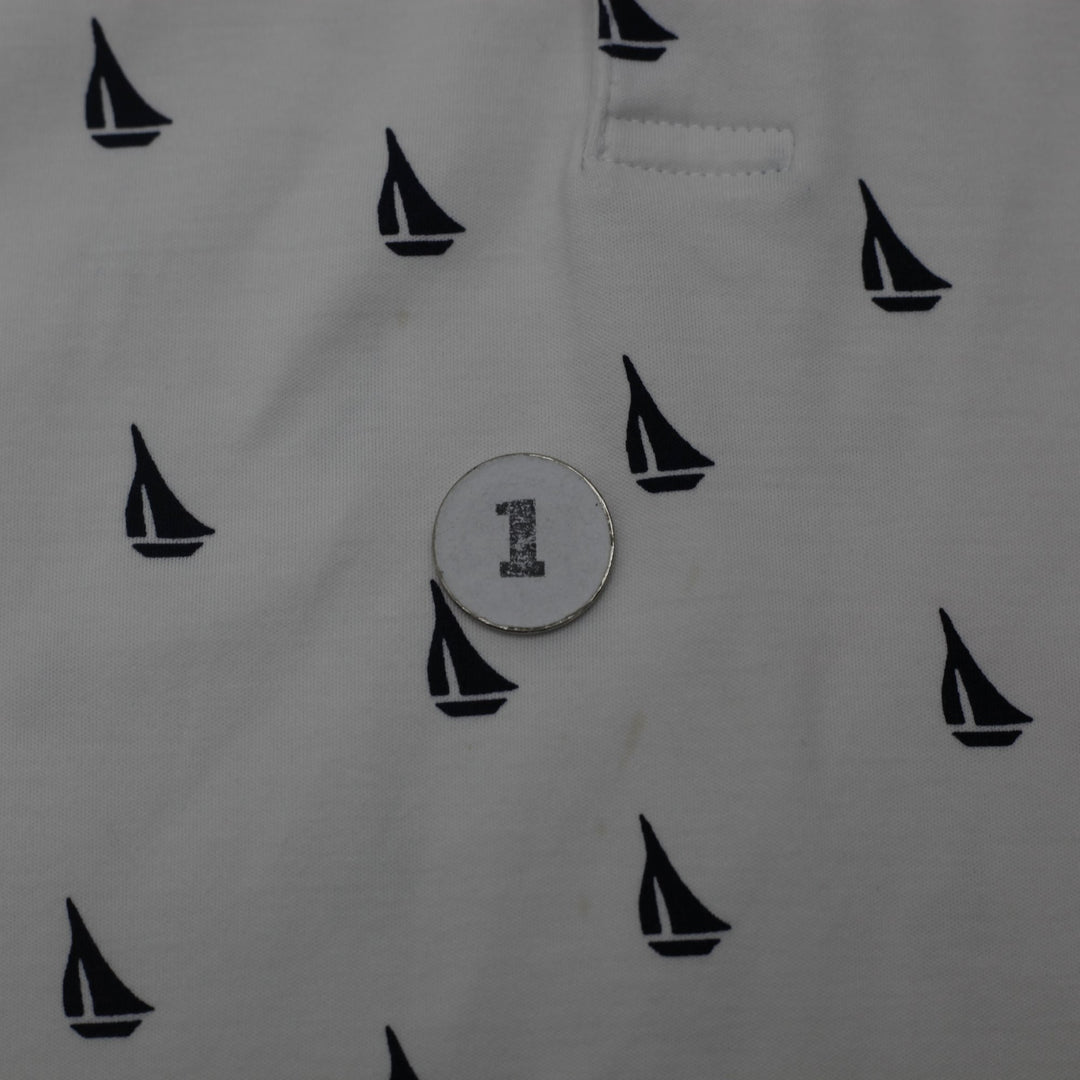 Mens Ralph Lauren Custom Slim Fit Polo T-Shirt Size L