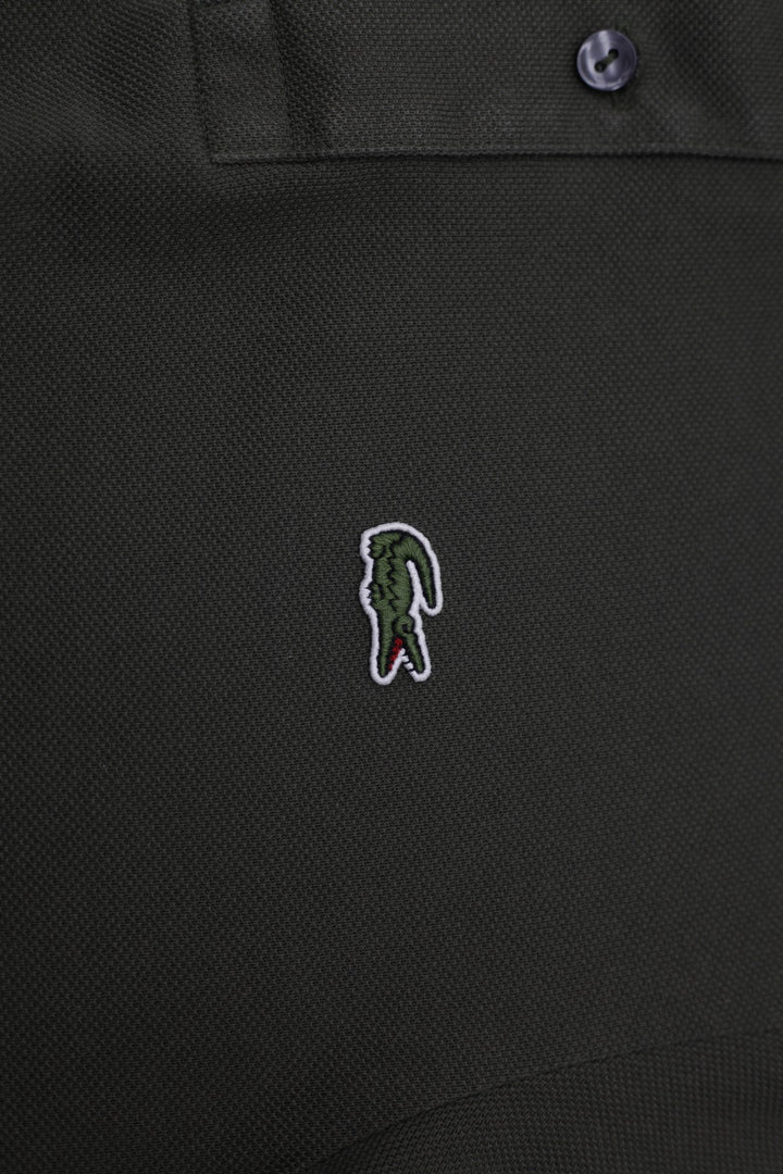 Mens Lacoste Slim Fit Pique Polo T-Shirt Size M