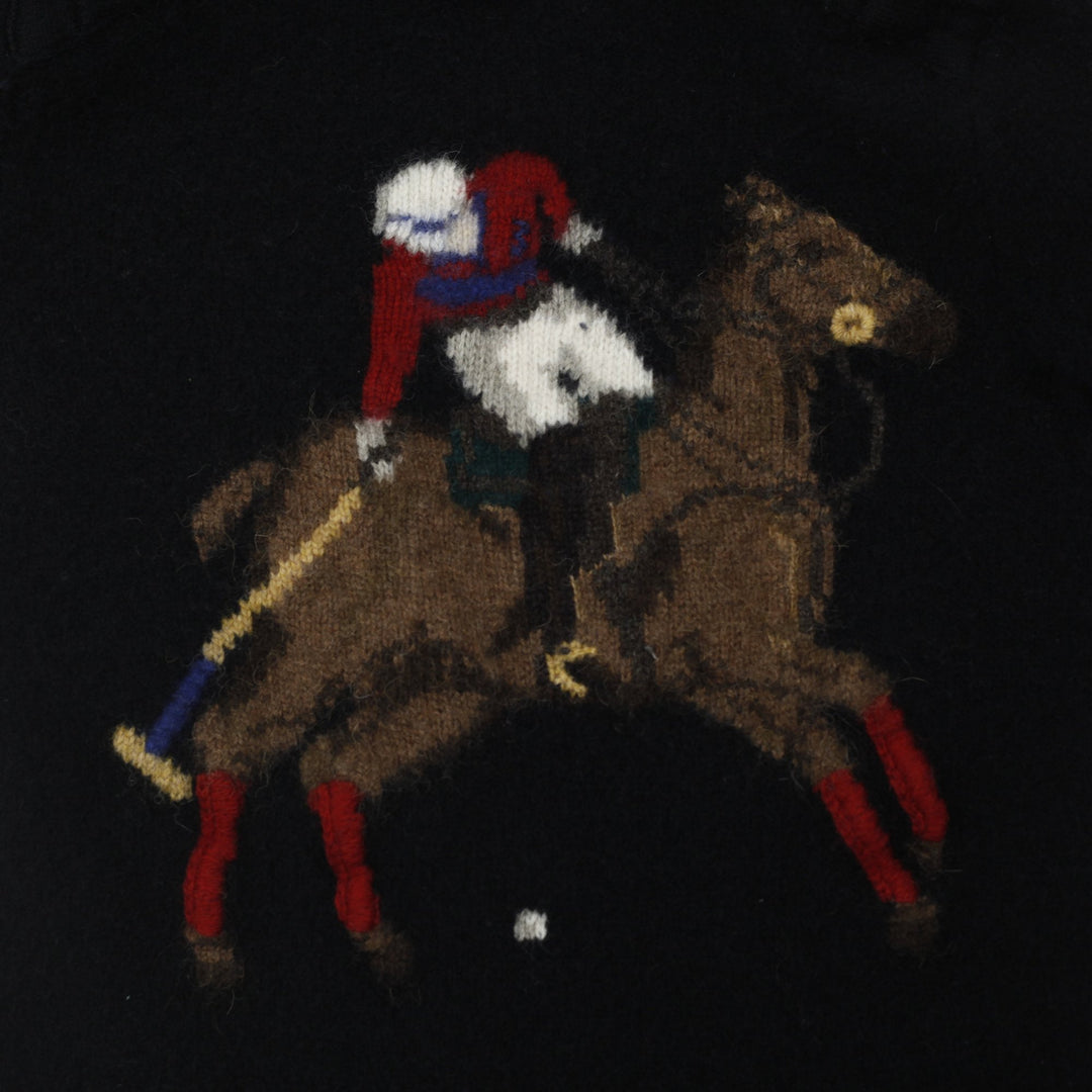 Vintage Ladies Polo By Ralph Lauren Equestrian Stampede Turtleneck Sweater S | Migration_Knitwear & Sweaters | Fashion Rerun