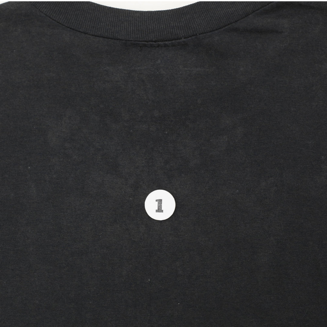 Vintage Humeur Design T-Shirt Black Graphic Cartoon Size XL | Migration_T-Shirt - Alternate View | Fashion Rerun