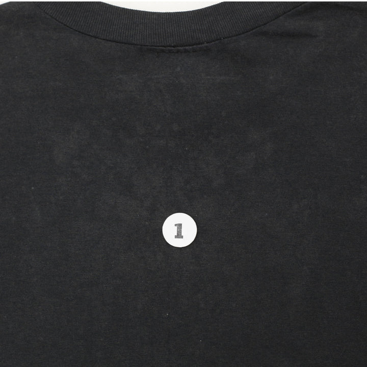 Vintage Humeur Design T-Shirt Black Graphic Cartoon Size XL | Migration_T-Shirt - Alternate View | Fashion Rerun