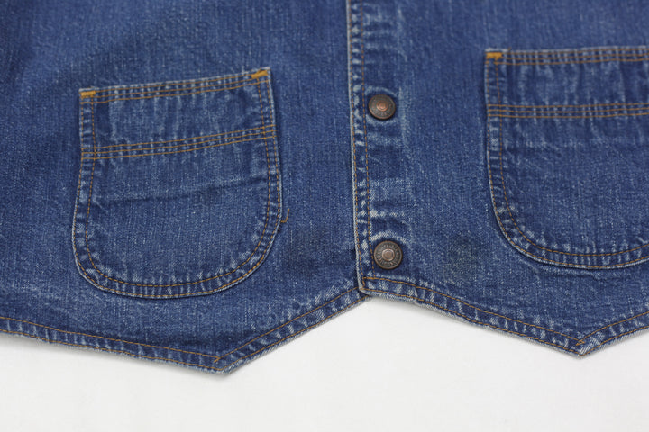 Vintage Ladies Levis Panatela Top Denim Vest