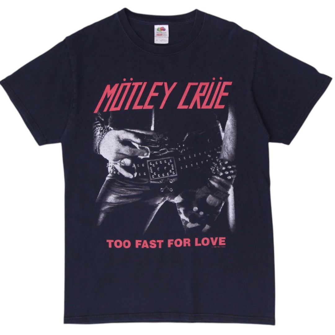 Mens Mötley Crüe Too Fast For Love Band T-Shirt Size M