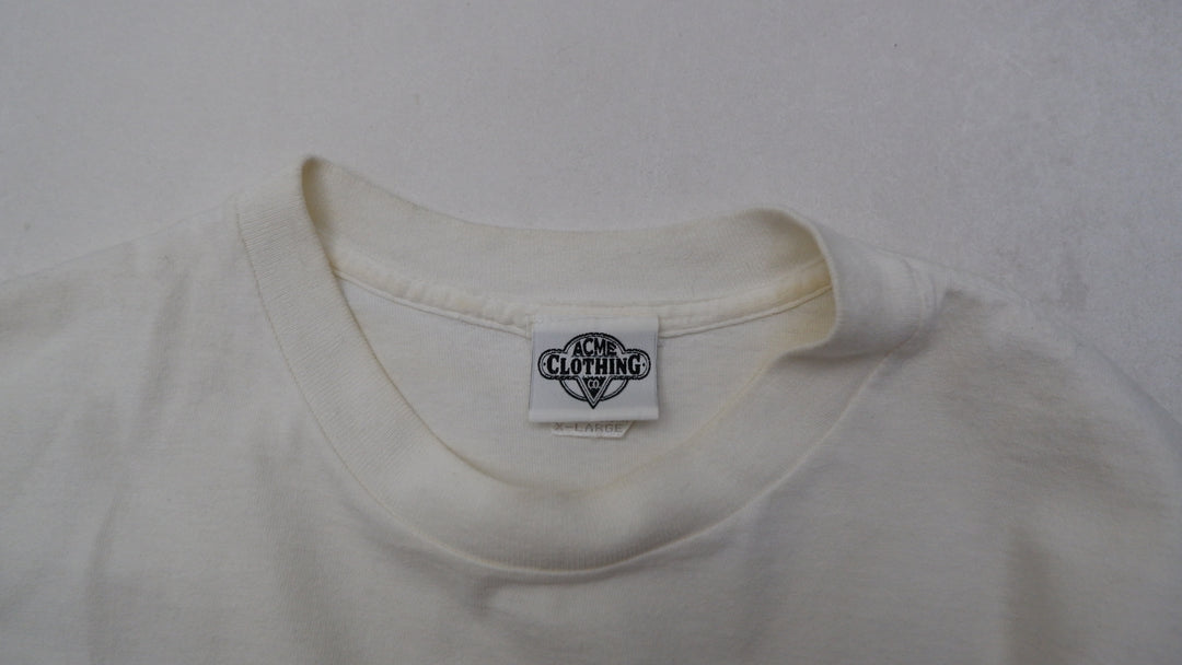Vintage Looney Tunes Acme Single Stitch Made In USA T-Shirt 1990s | Migration_T-Shirts - Detail View | Fashion Rerun
