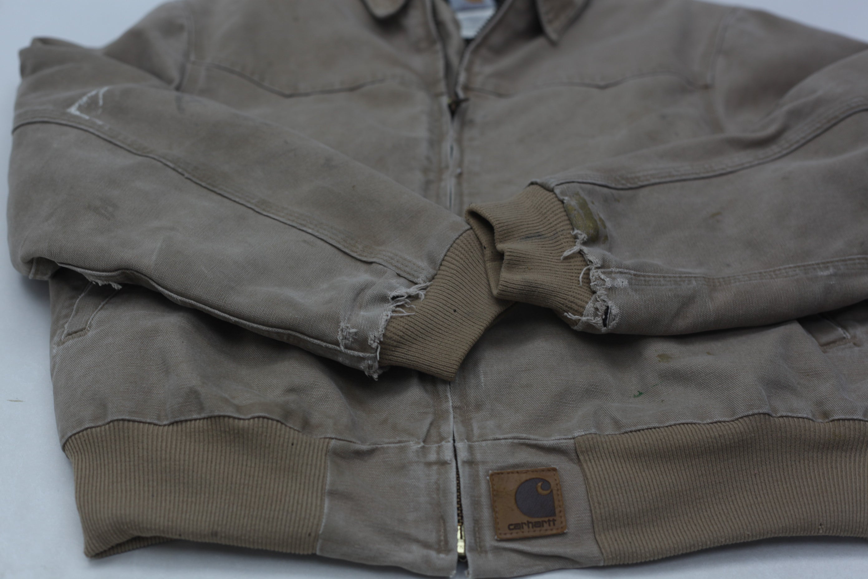 Shop Vintage Carhartt J14 SDL Quilted Lined Santa Fe Workwear