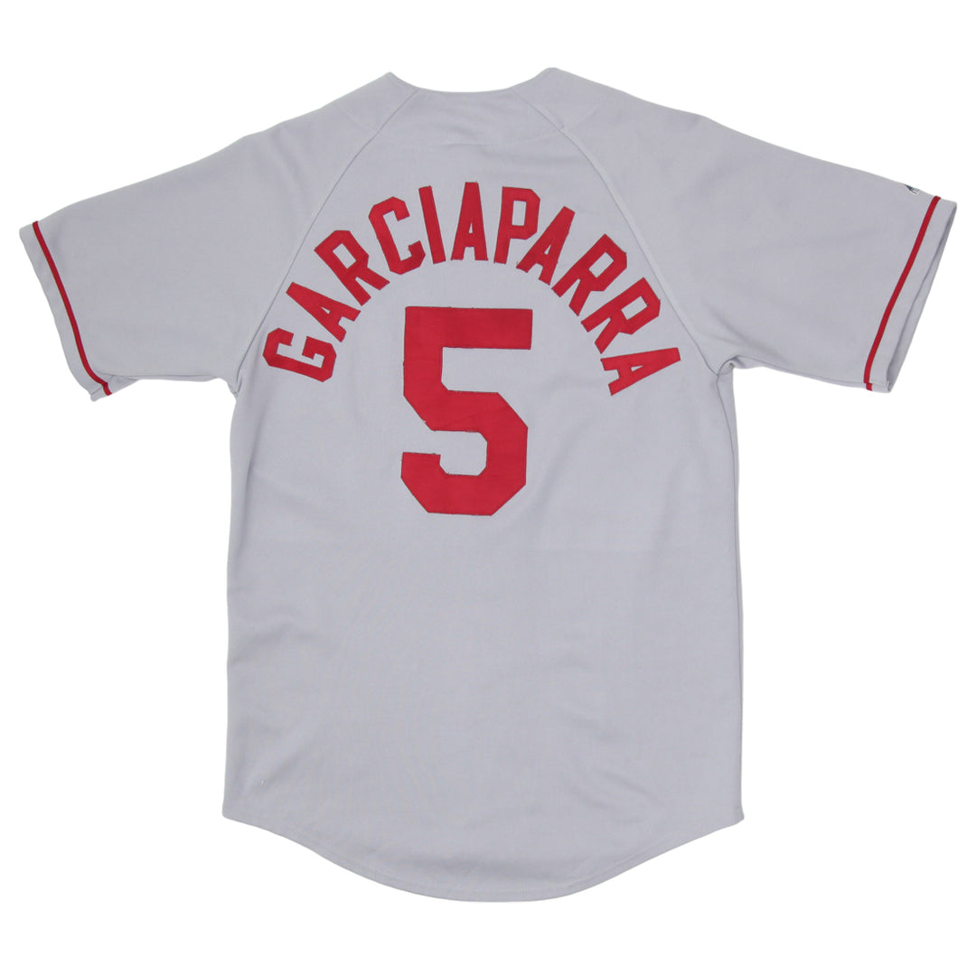 Vintage Majestic Boston Red Sox Garciaparra Baseball Jersey