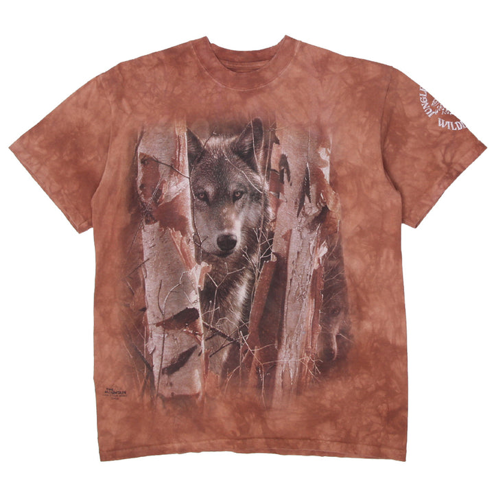 Mens The Mountain Wolf Woods Rocky Mountain National Park 2011 Collin Bogle T-Shirt