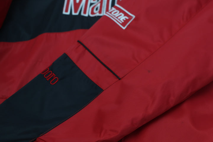 Mens Racing Marlboro Shell Vodafone Red Bomber Jacket