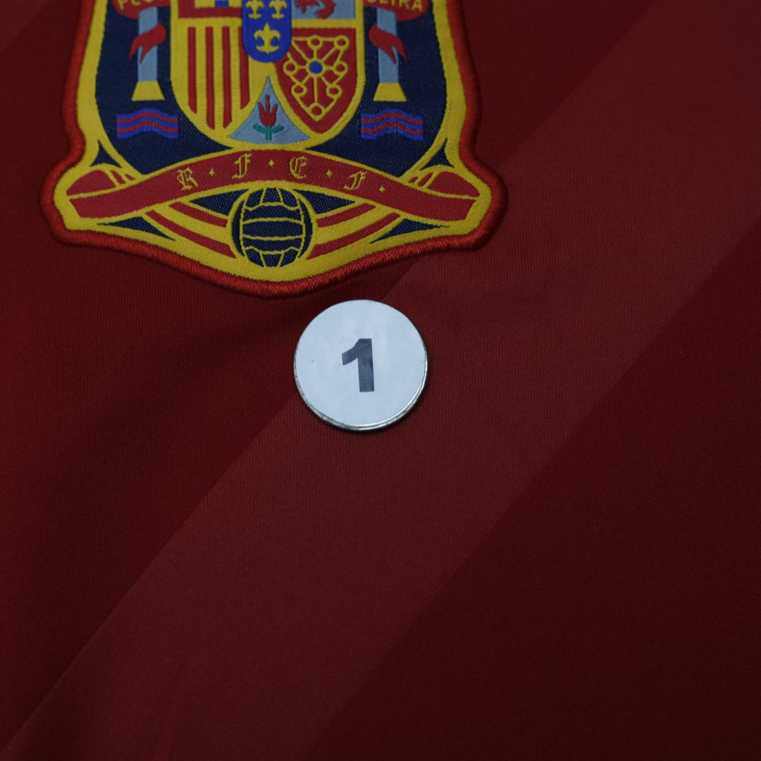 Youth Boys Spain 2011-12 Home Football Shirt Jersey Adidas Red Euro 2012 SizeXL