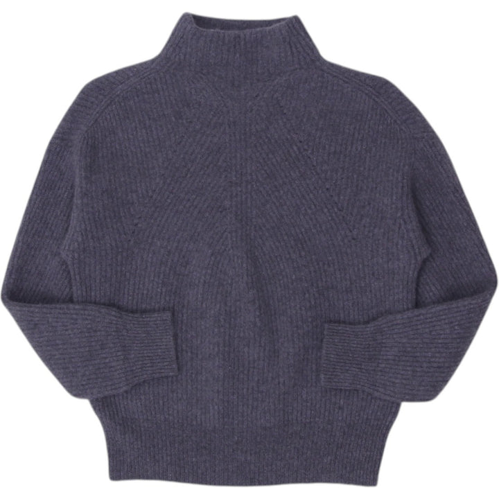 Ladies Tahari Gray Cashmere Ribbed Knit Long Sleeve Sweater Size S | Migration_Knitwear & Sweaters | Fashion Rerun