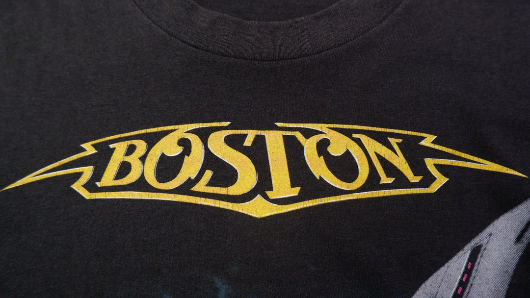 Vintage Boston Third Stage Tour T-Shirt 1987 U.S. Tour
