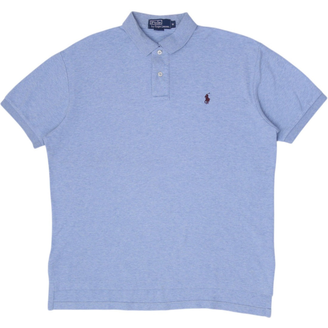 Mens Polo Ralph Lauren Light Heather Blue Polo T-Shirt Size M