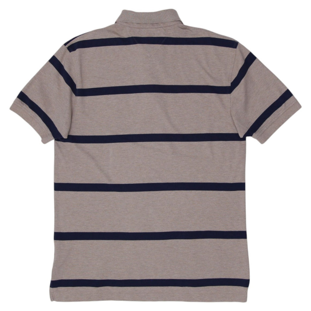 Mens Tommy Hilfiger Logo Striped Polo T-Shirt