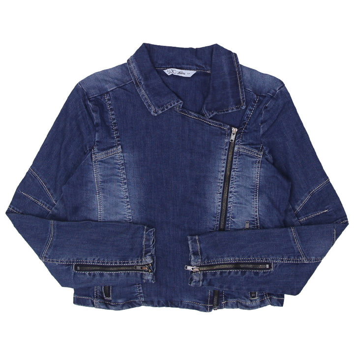 Y2K Ladies Suko Jeans Side Zip Denim Jacket