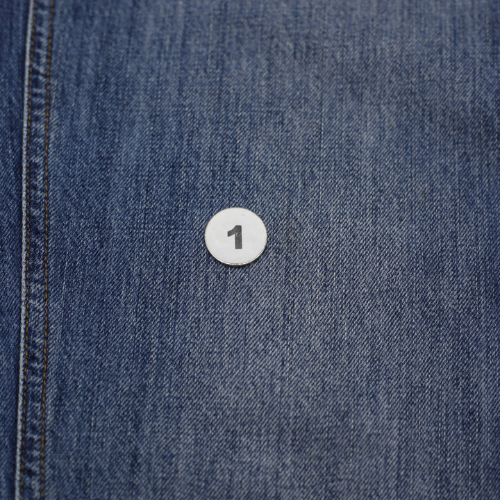 Mens Carhartt WIP Jacob Pant W34 Washed Straight Denim Jeans Size 34