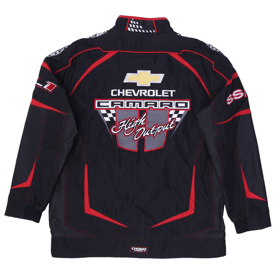 Mens Choko Chevrolet Chevy Camaro SS Nascar Embroidered Racing Jacket