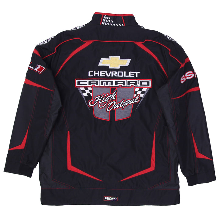 Mens Choko Chevrolet Chevy Camaro SS Nascar Embroidered Racing Jacket